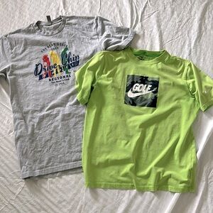 Lot of 2 Golf TShirts
